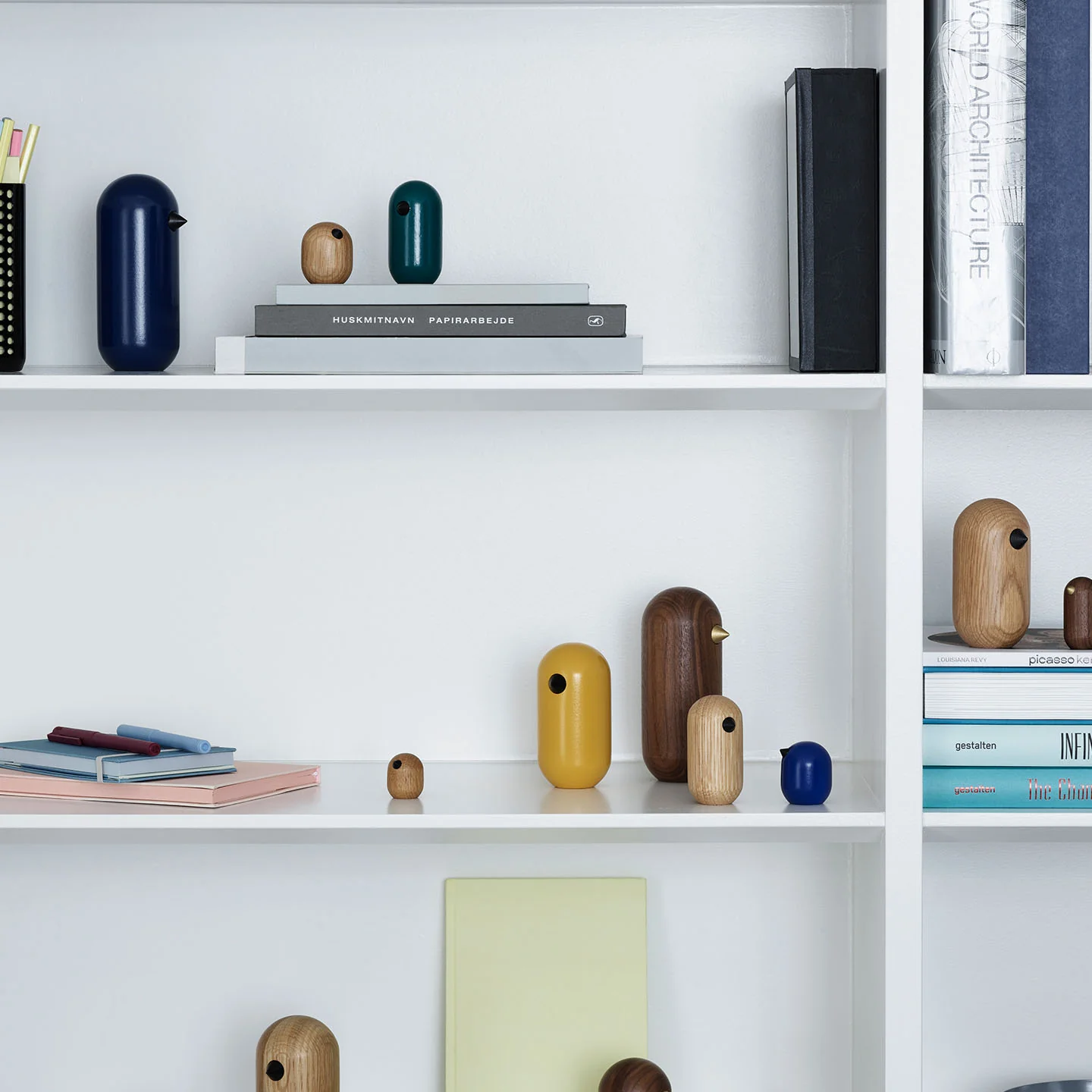 Normann Copenhagen Little Bird 4.5cm - Ink Blue - Image 2