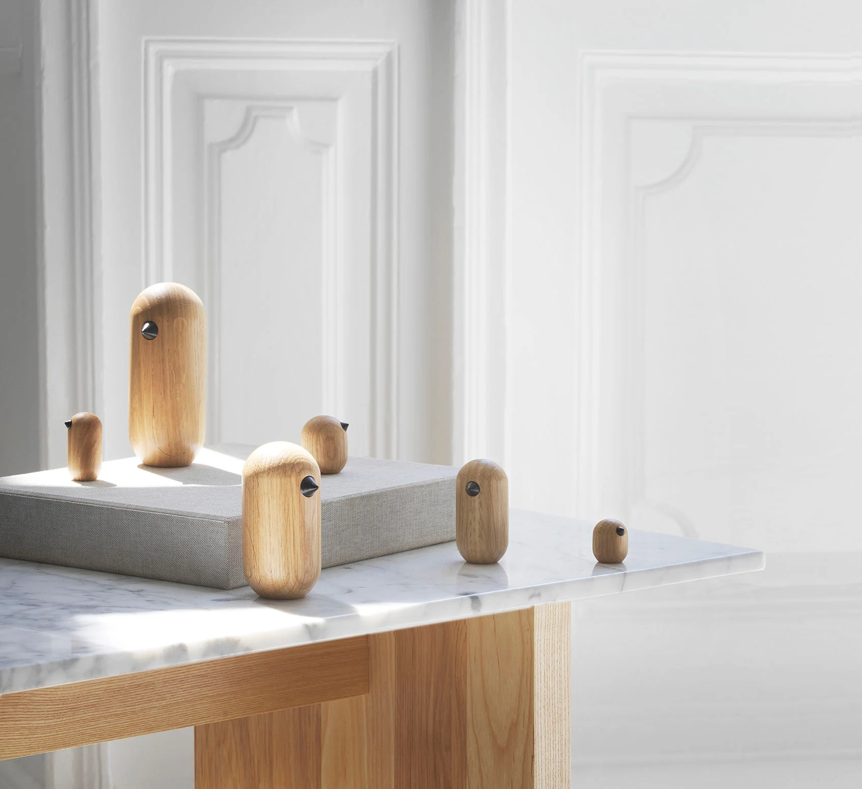 Normann Copenhagen Little Bird 4.5cm - Oak - Image 5