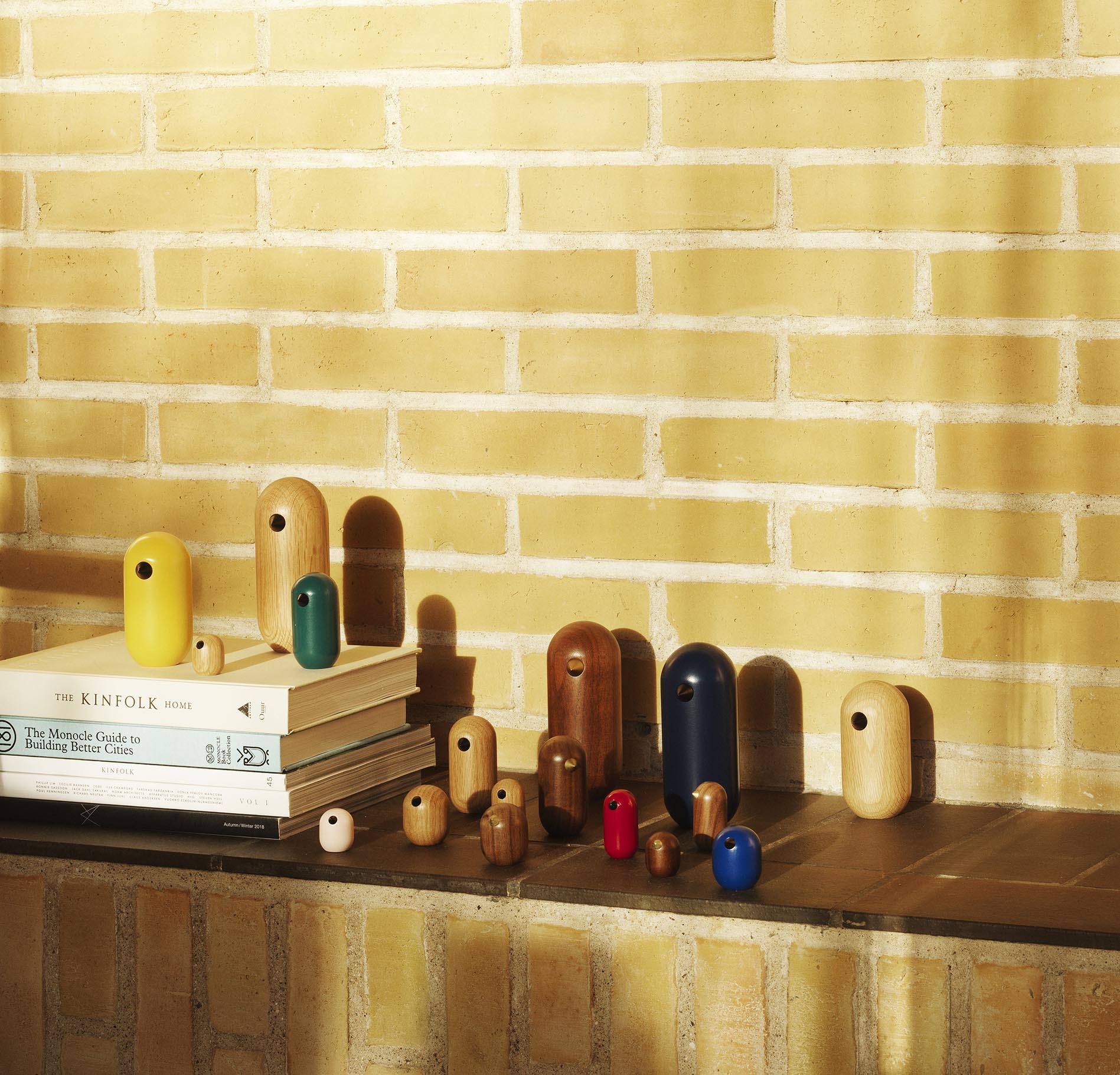 Normann Copenhagen Little Bird 4.5cm - Walnut - Image 3