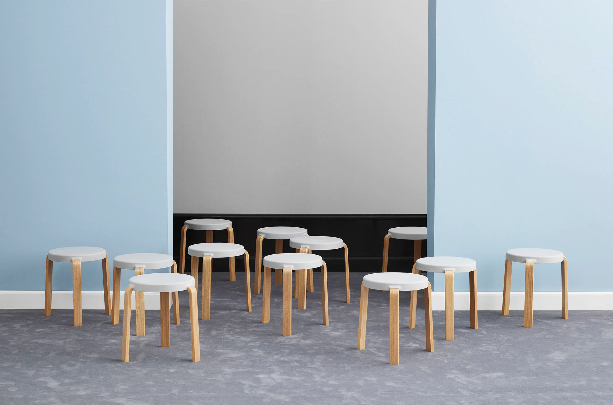 Normann Copenhagen Tap Stool - Black - Image 9