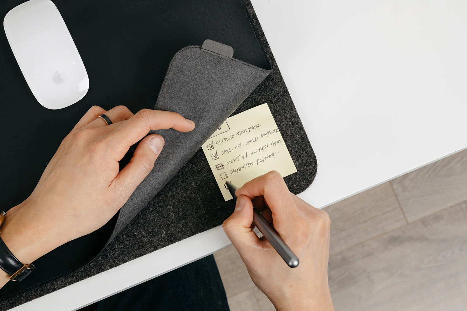 Orbitkey Desk Mat Large - Black - Image 3