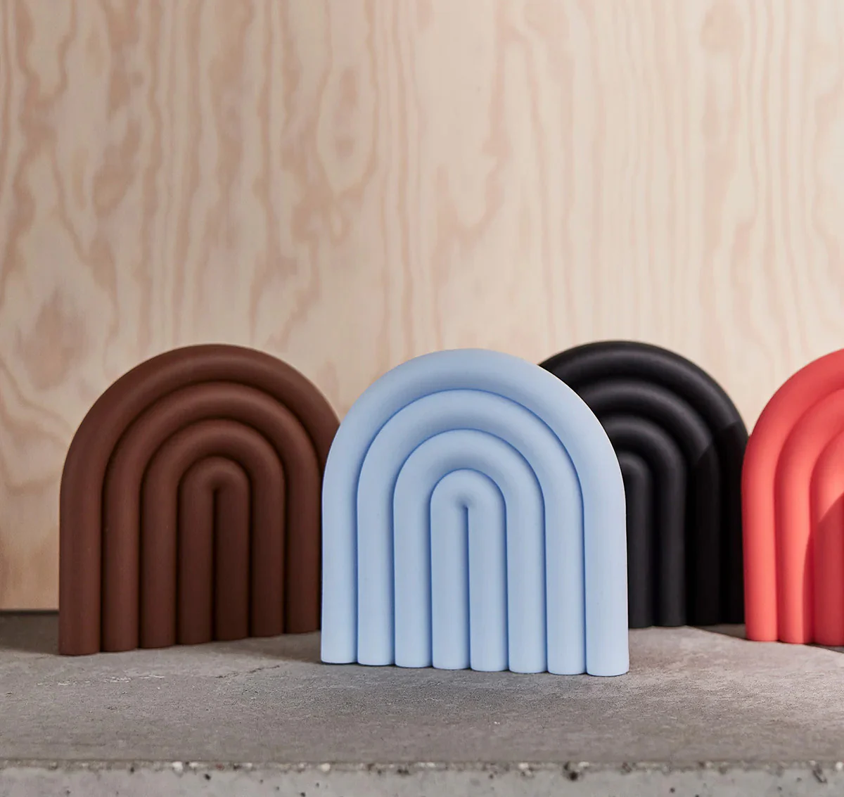 OYOY Rainbow Trivet - Ice Blue - Image 2