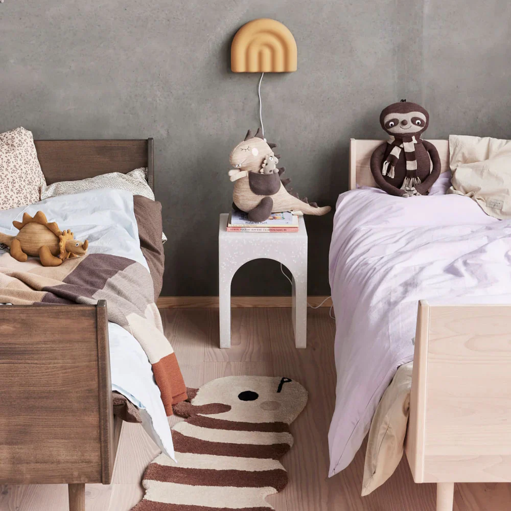 OYOY Siltaa Recycled Stool - White - Image 2