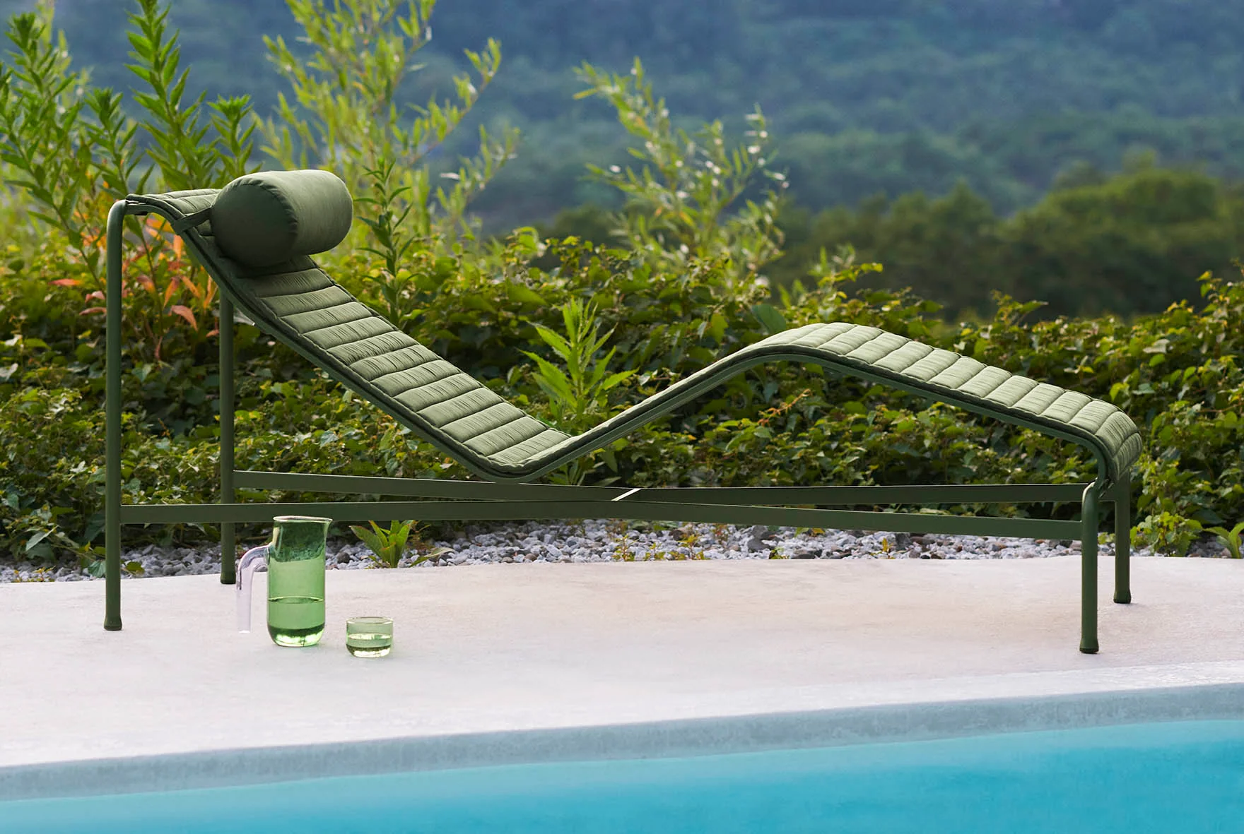 HAY Palissade Chaise Longue Quilted Cushion - Image 3