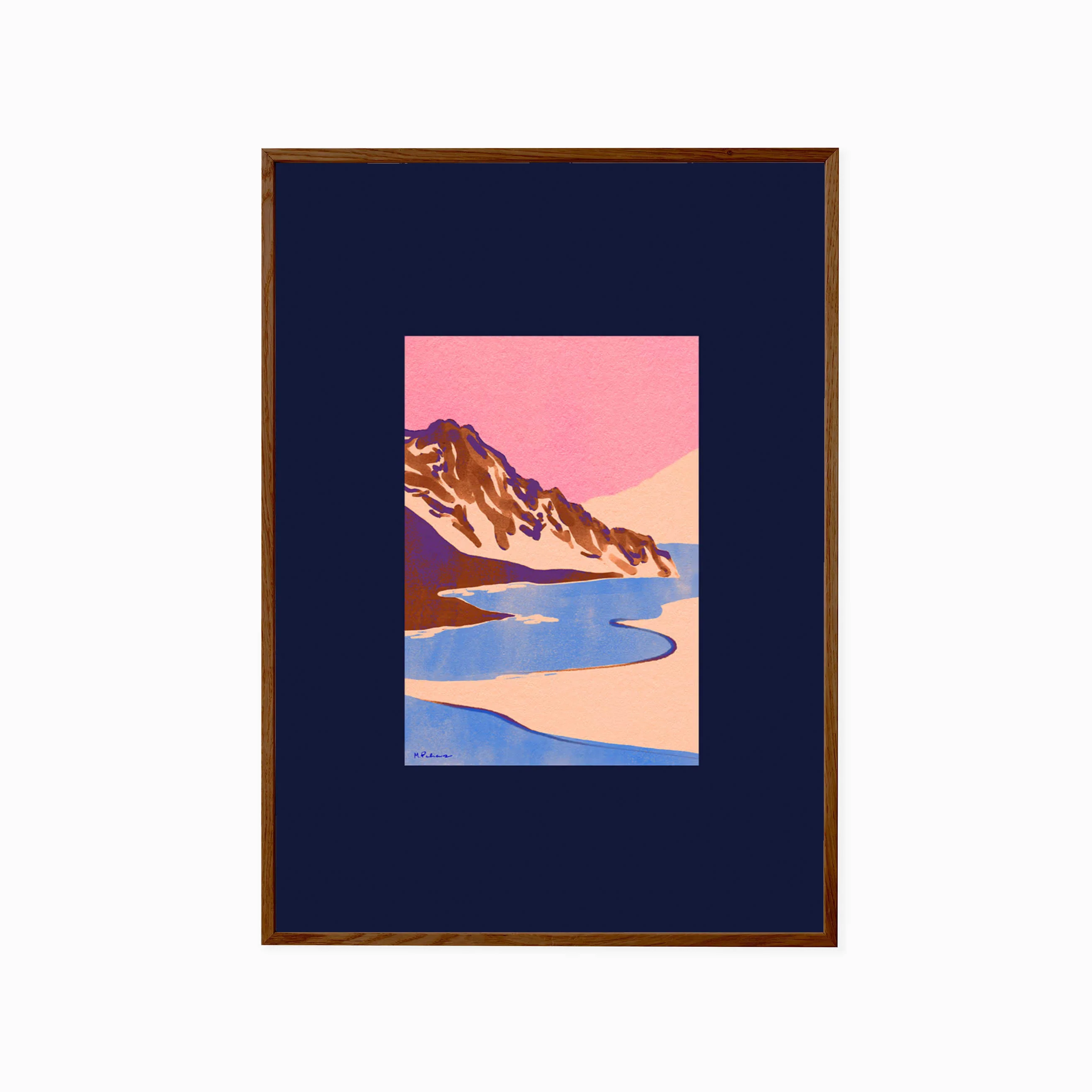 Paper Collective - Blue Landscape
