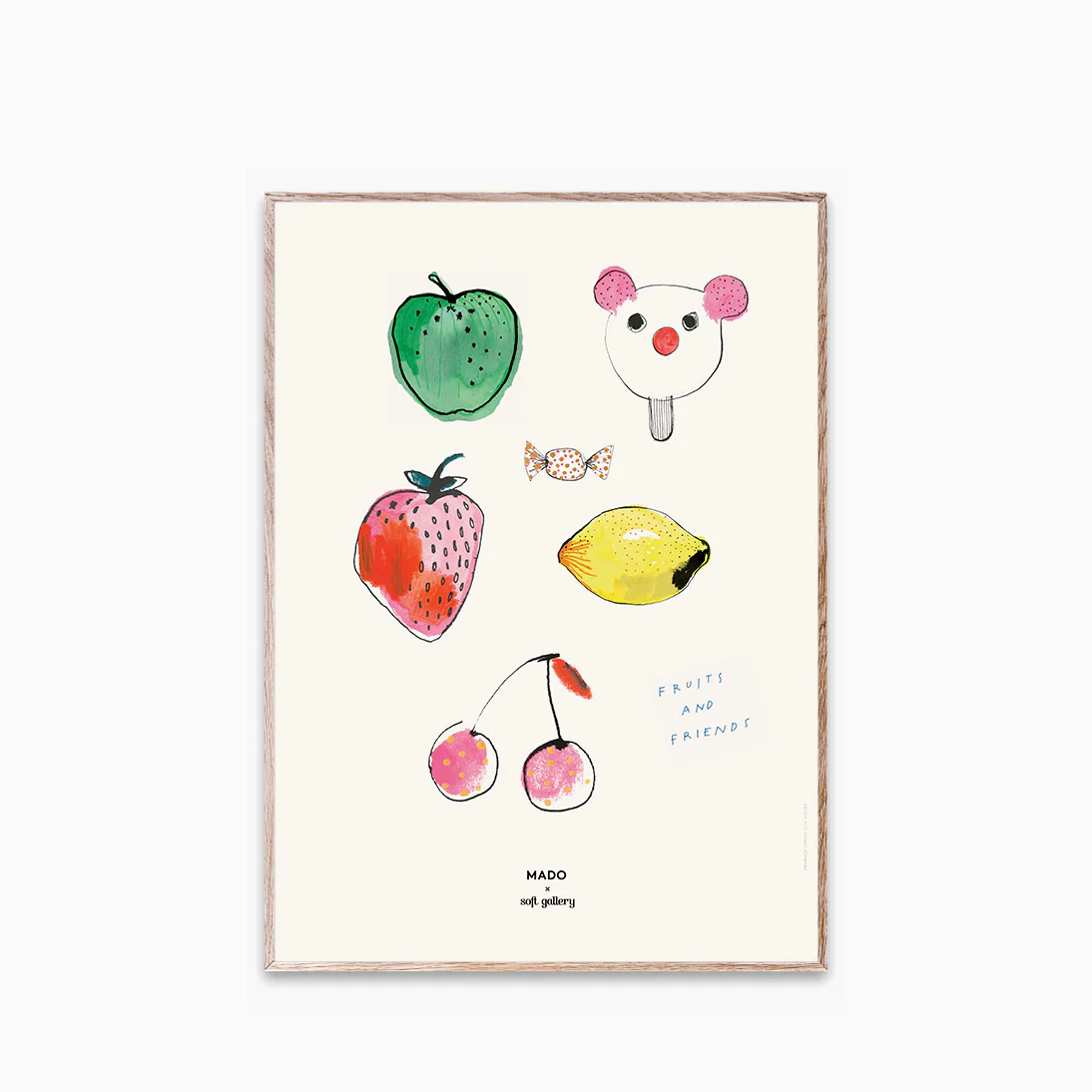 Paper Collective Fruits & Friends