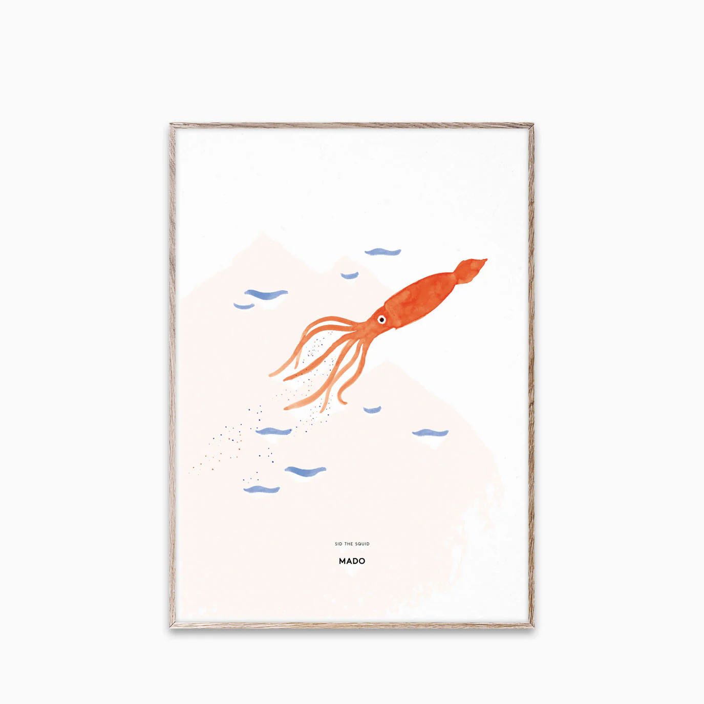 Paper Collective Sid the Squid Print