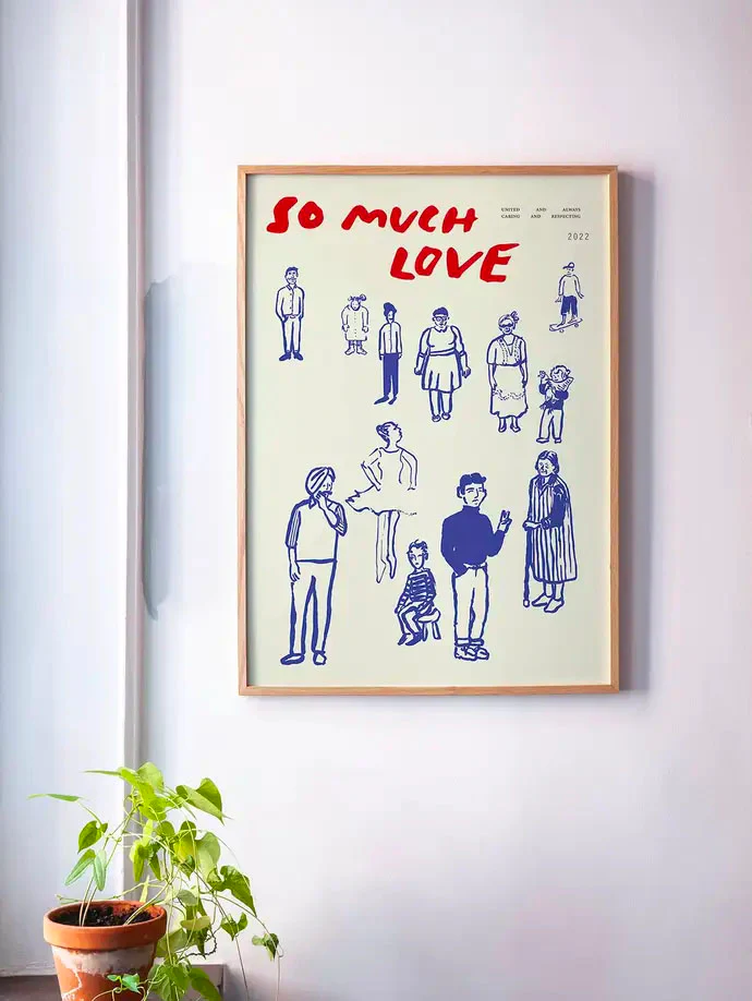 Paper Collective So Much Love - 50x70cm - Image 3