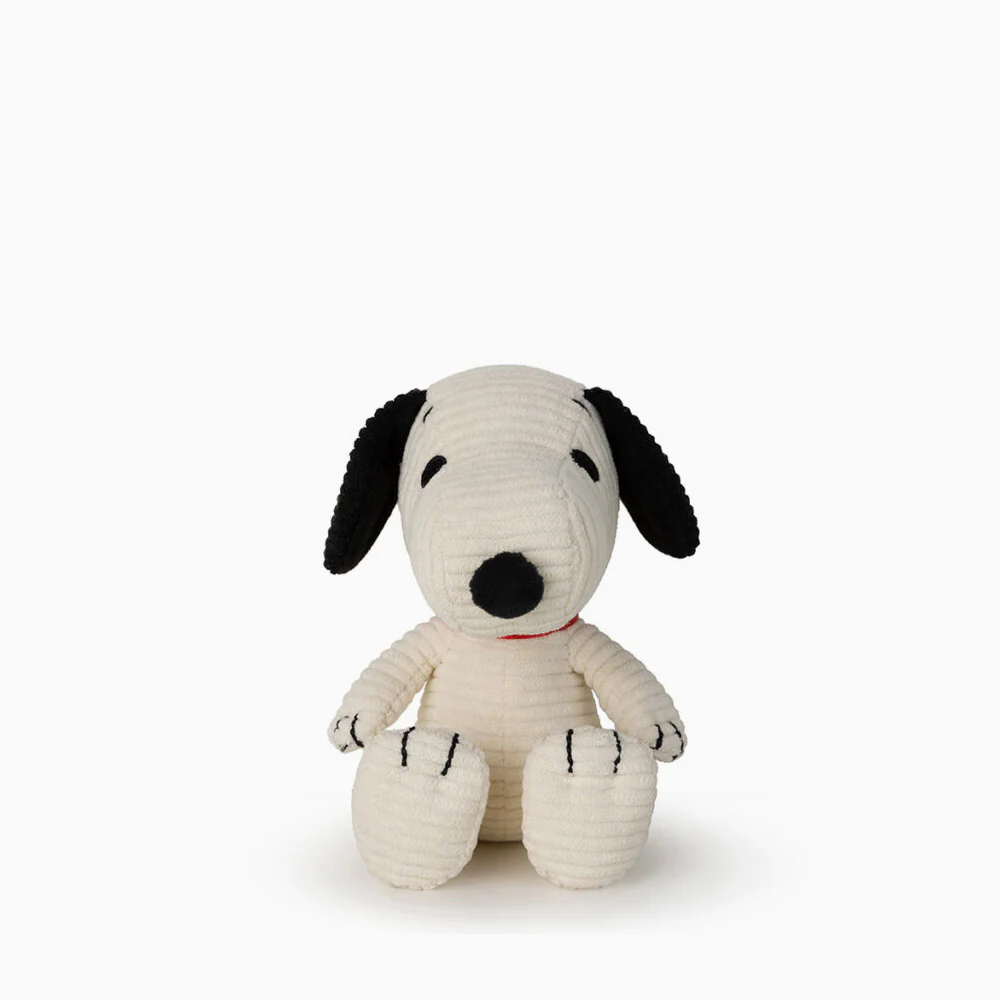 Peanuts Snoopy Sitting Corduroy 12cm - Image 3
