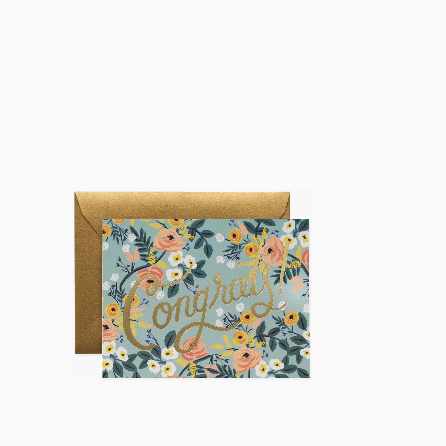 Rifle Paper Co Blue Meadow Congrats