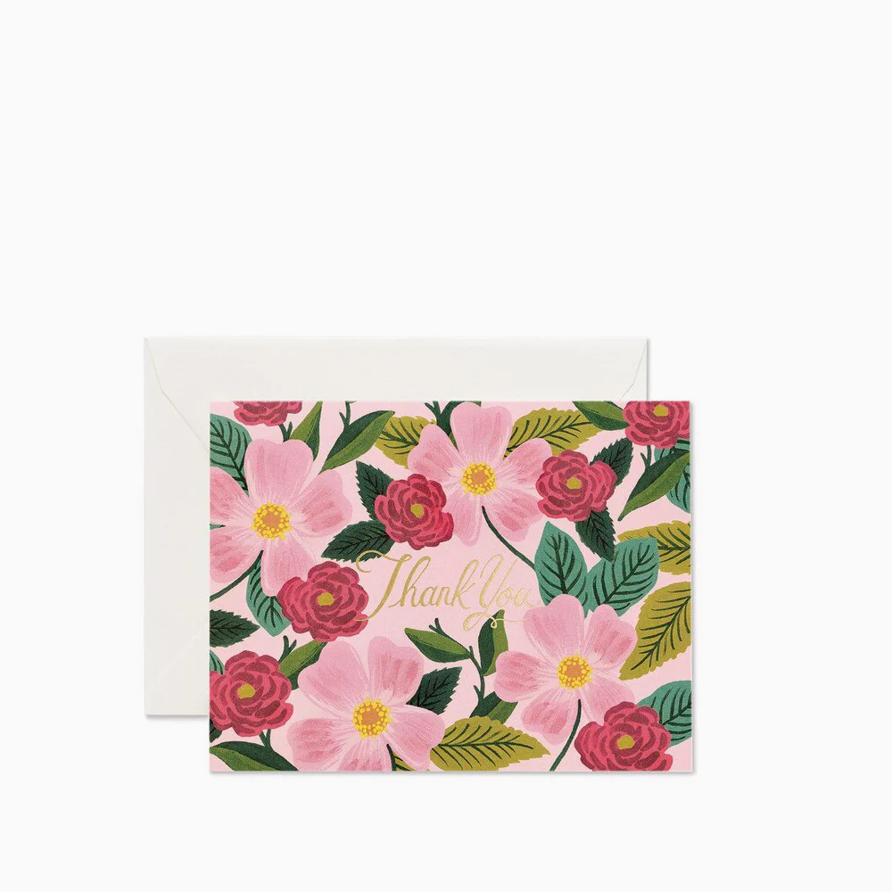 Rifle Paper Co Rose Garden Thank You