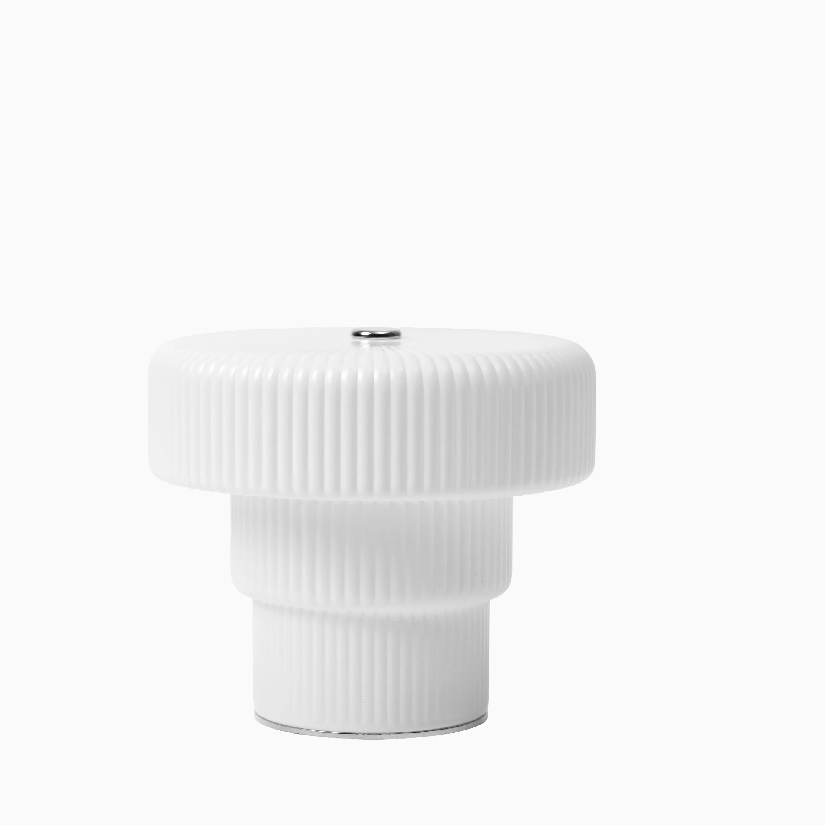 Ferm Living Ripple Portable Lamp - White