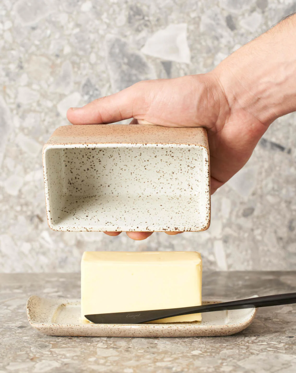 Robert Gordon Butter Dish - White Garden to Table - Image 3