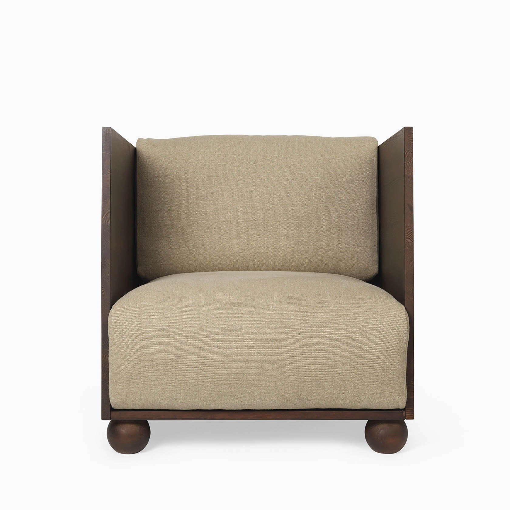 Ferm Living Rum Lounge Chair - Rich Linen - Image 4