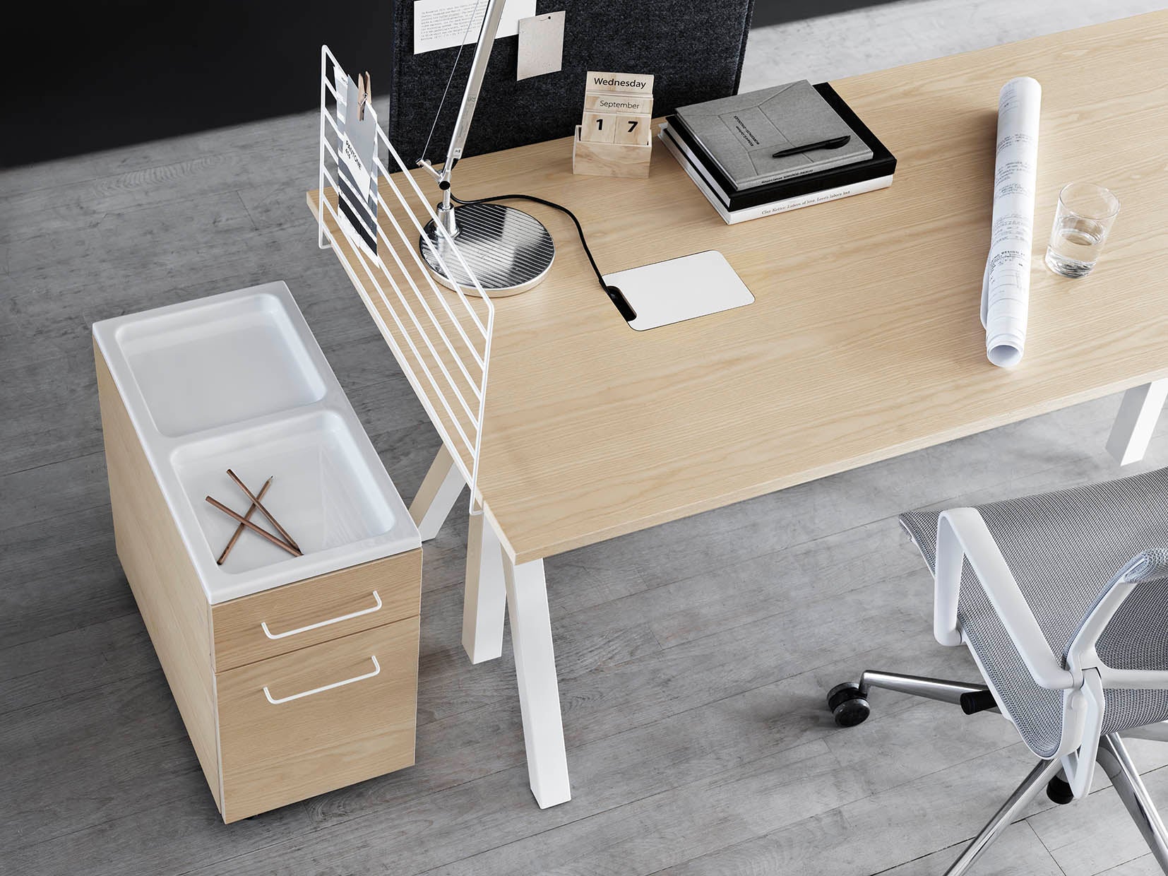 String Height Adjustable Work Desk - Image 5