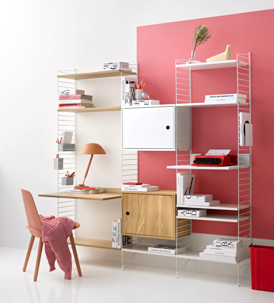 String System Cabinet with Swing Door 58cm - Image 11