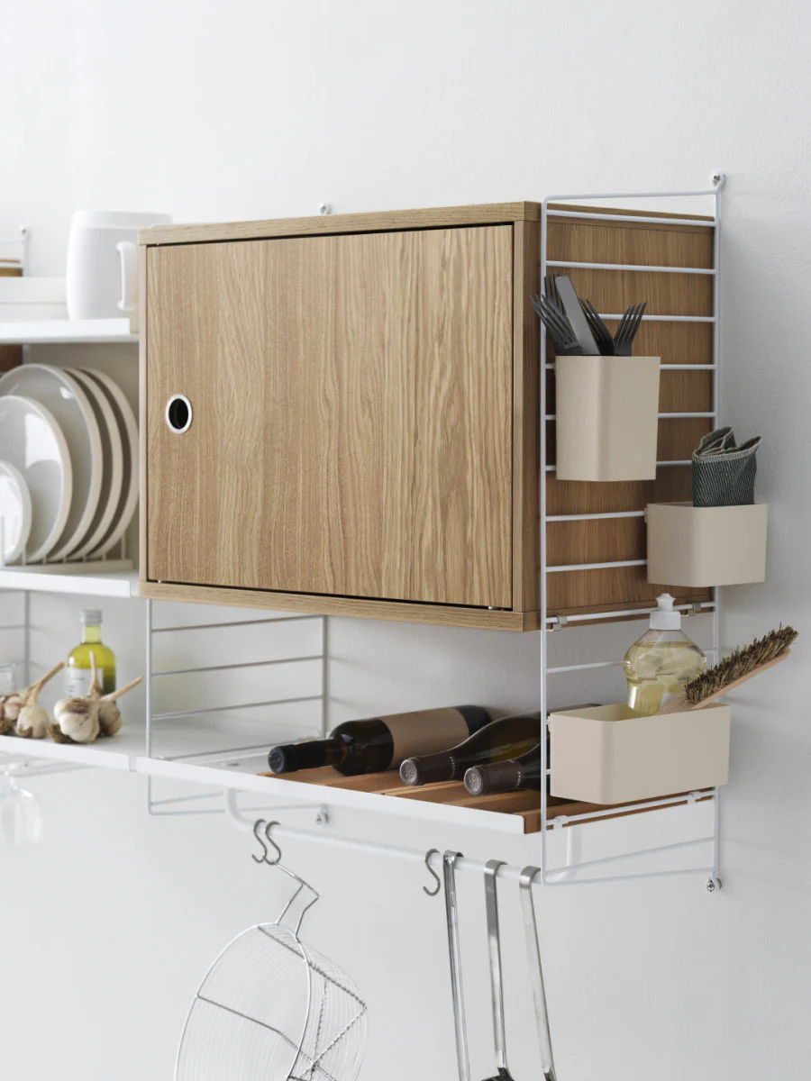 String System Cabinet with Swing Door 58cm - Image 12