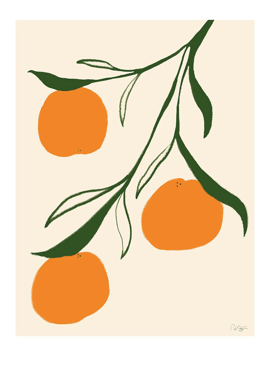The Poster Club Anna Mörner - Orange - Image 3