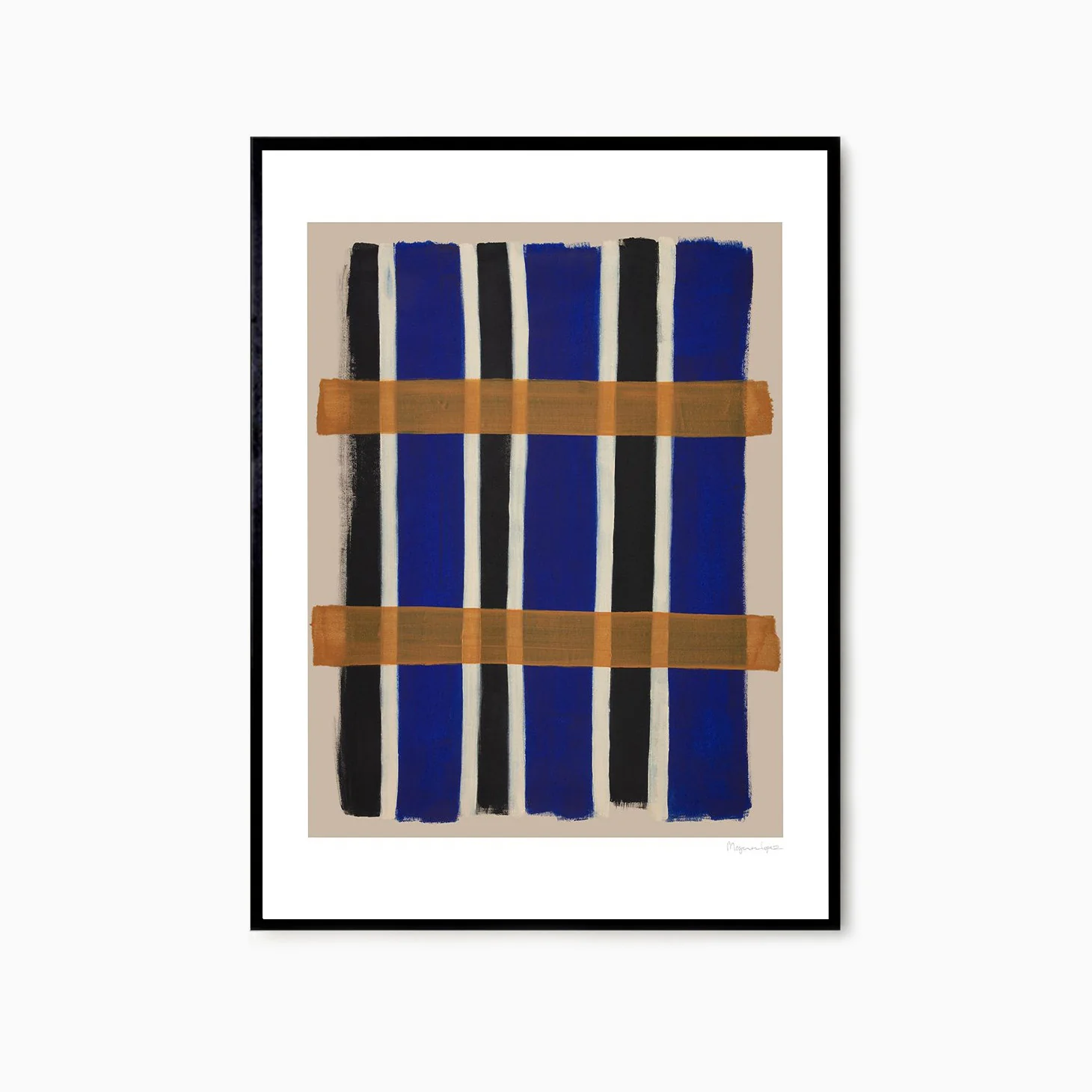 The Poster Club Berit Mogensen Lopez - Checkered
