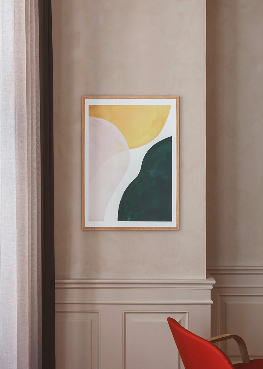 The Poster Club Berit Mogensen Lopez - Transparent Rose 50 x 70cm - Image 5