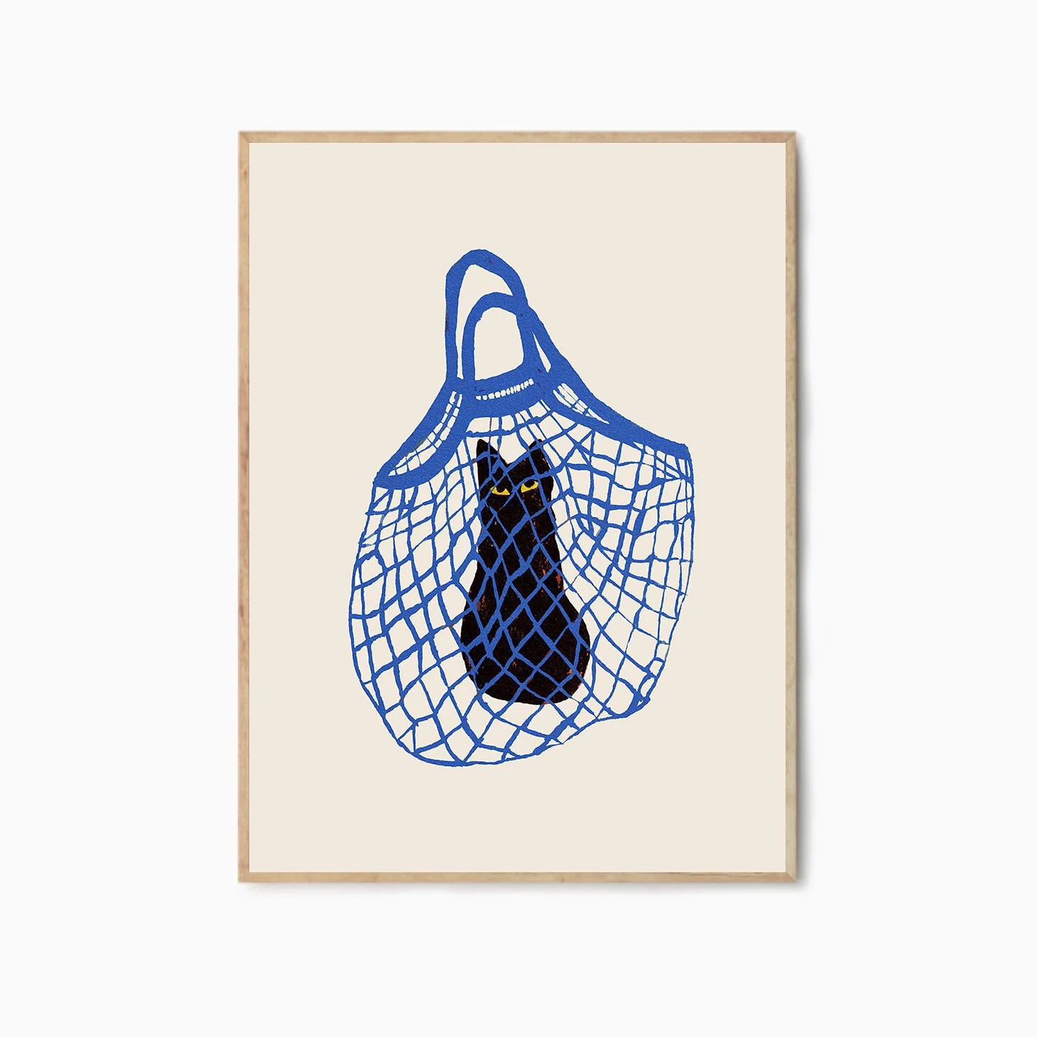 The Poster Club Chloe Purpero Johnson - The Cat's In The Bag