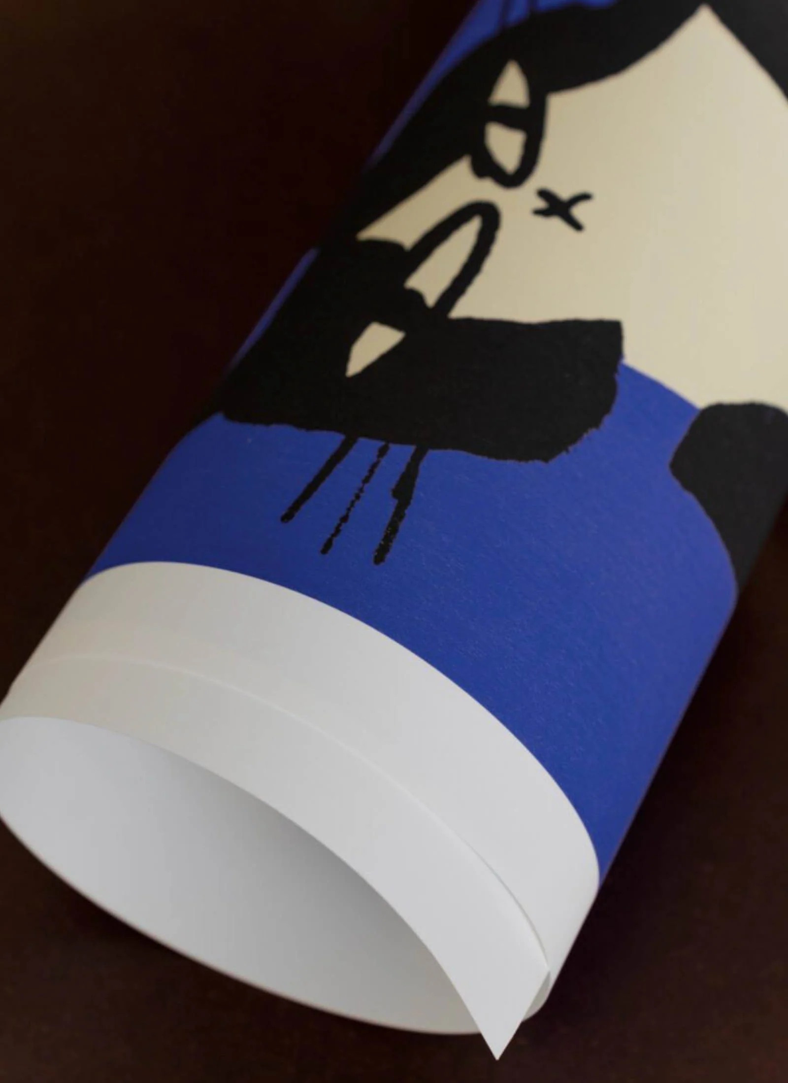 The Poster Club Eniko Katalin Eged - Cat in Blue - Image 3