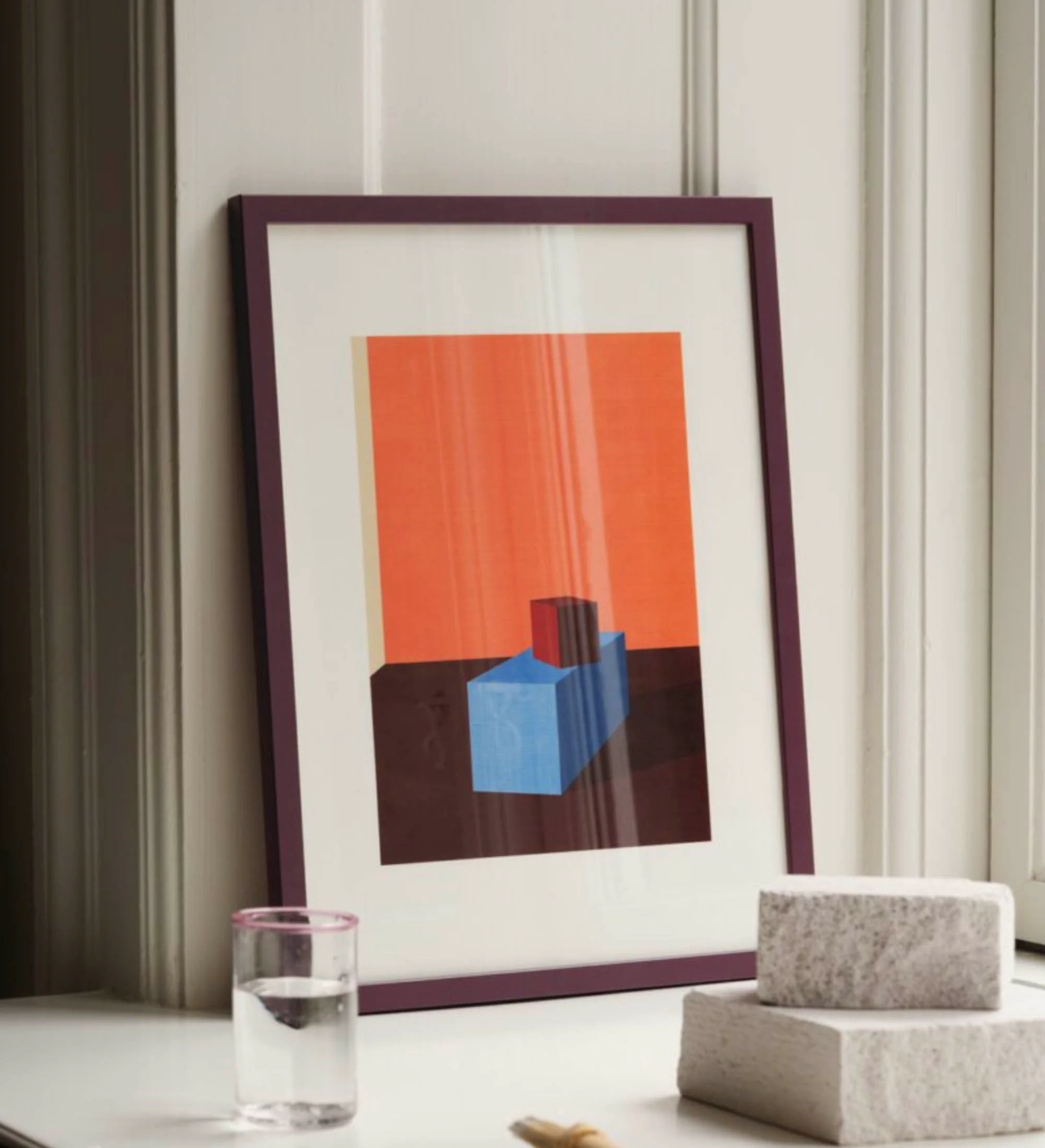 The Poster Club Frame - Plum - Image 3