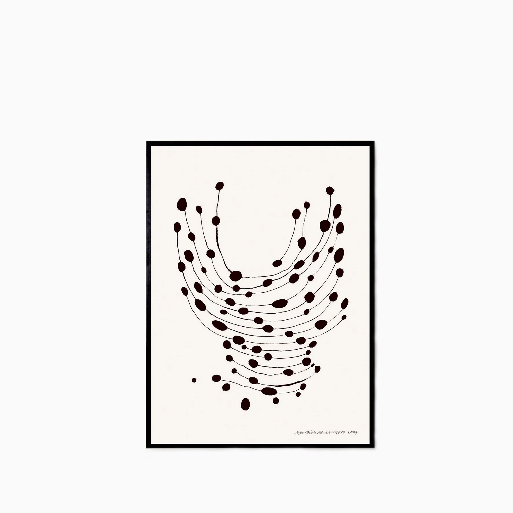 The Poster Club Leise Dich Abrahamsen - Dancing Dots - Image 3