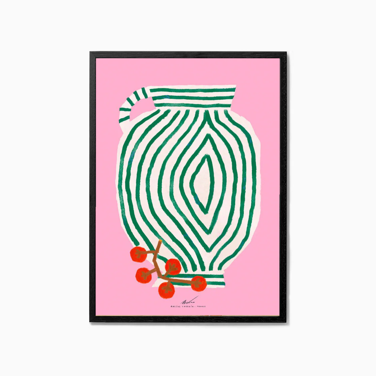 The Poster Club Matías Larrain - Vase and Currants