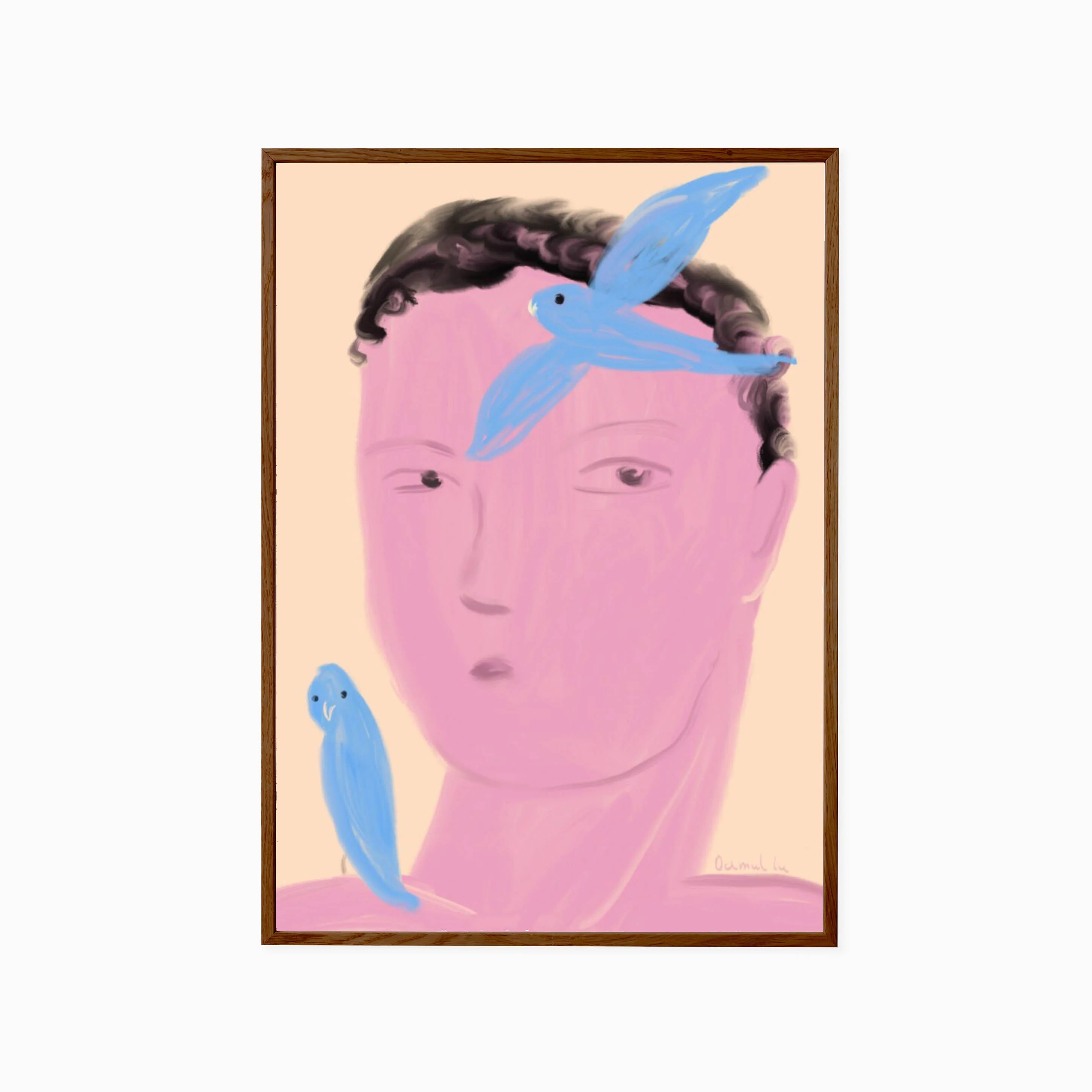 The Poster Club Oamul - Boy and Parrot - Image 5