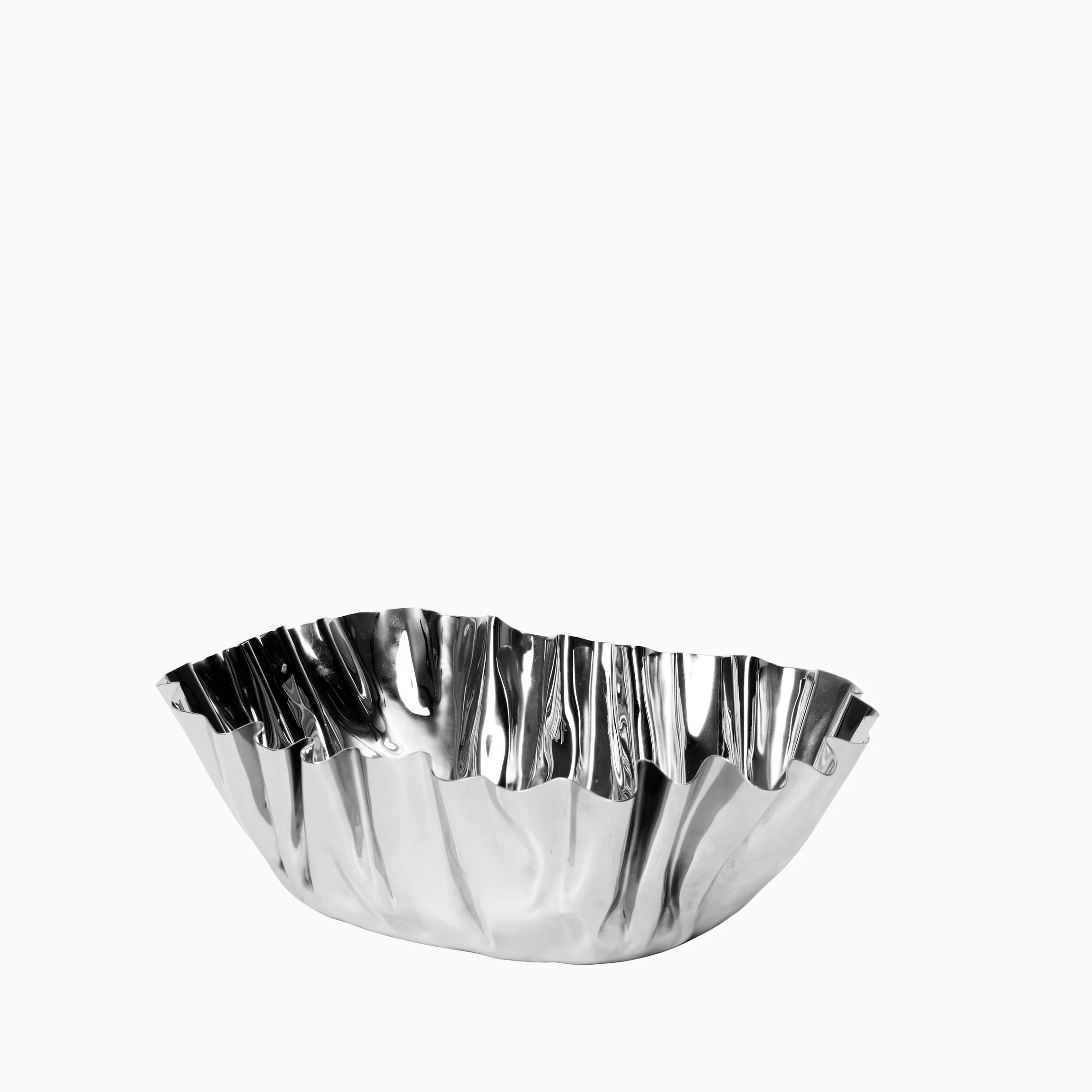 Ferm Living Tydra Bowl - Large - Mirror Polished