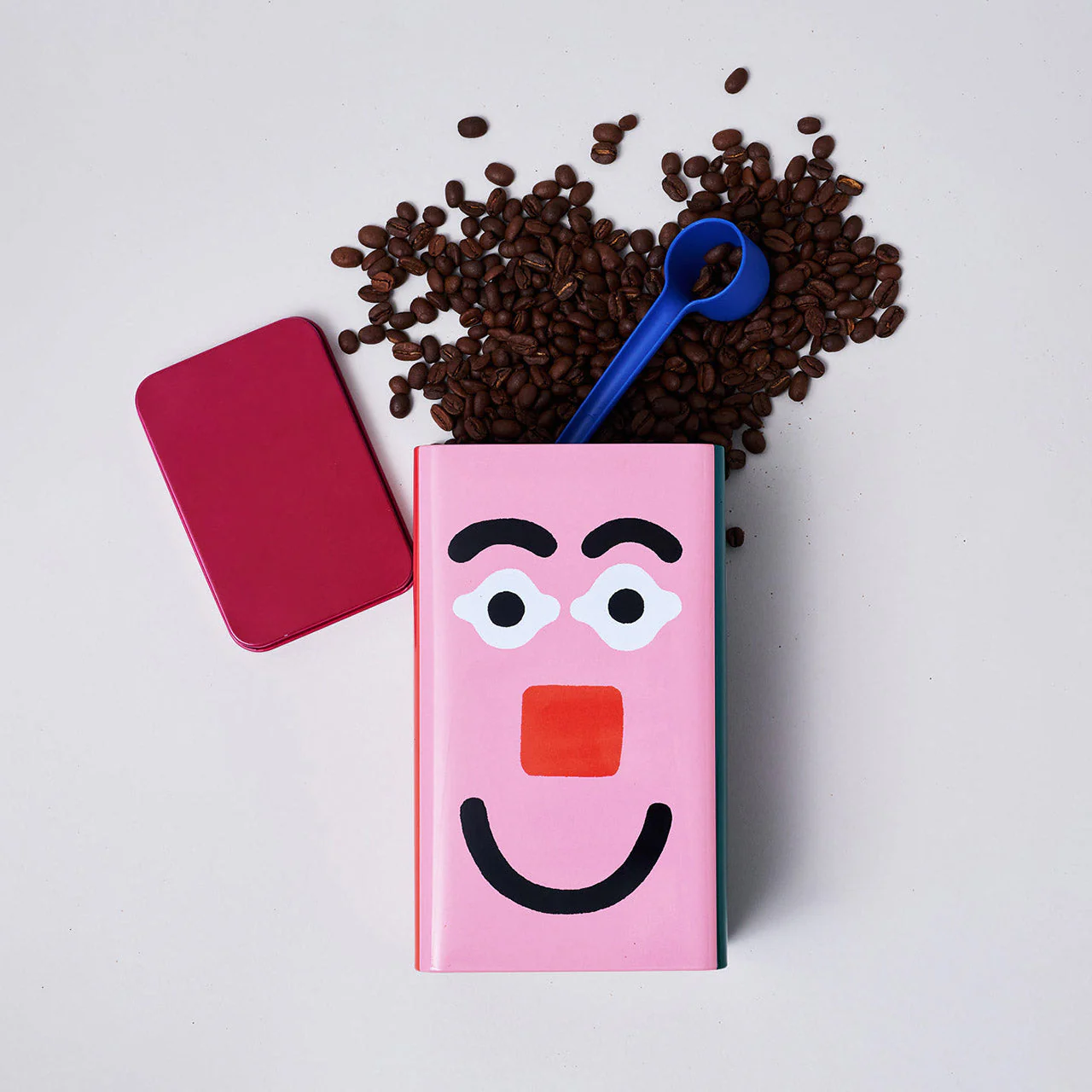 Wrap Faces Coffee Storage Tin - Image 2