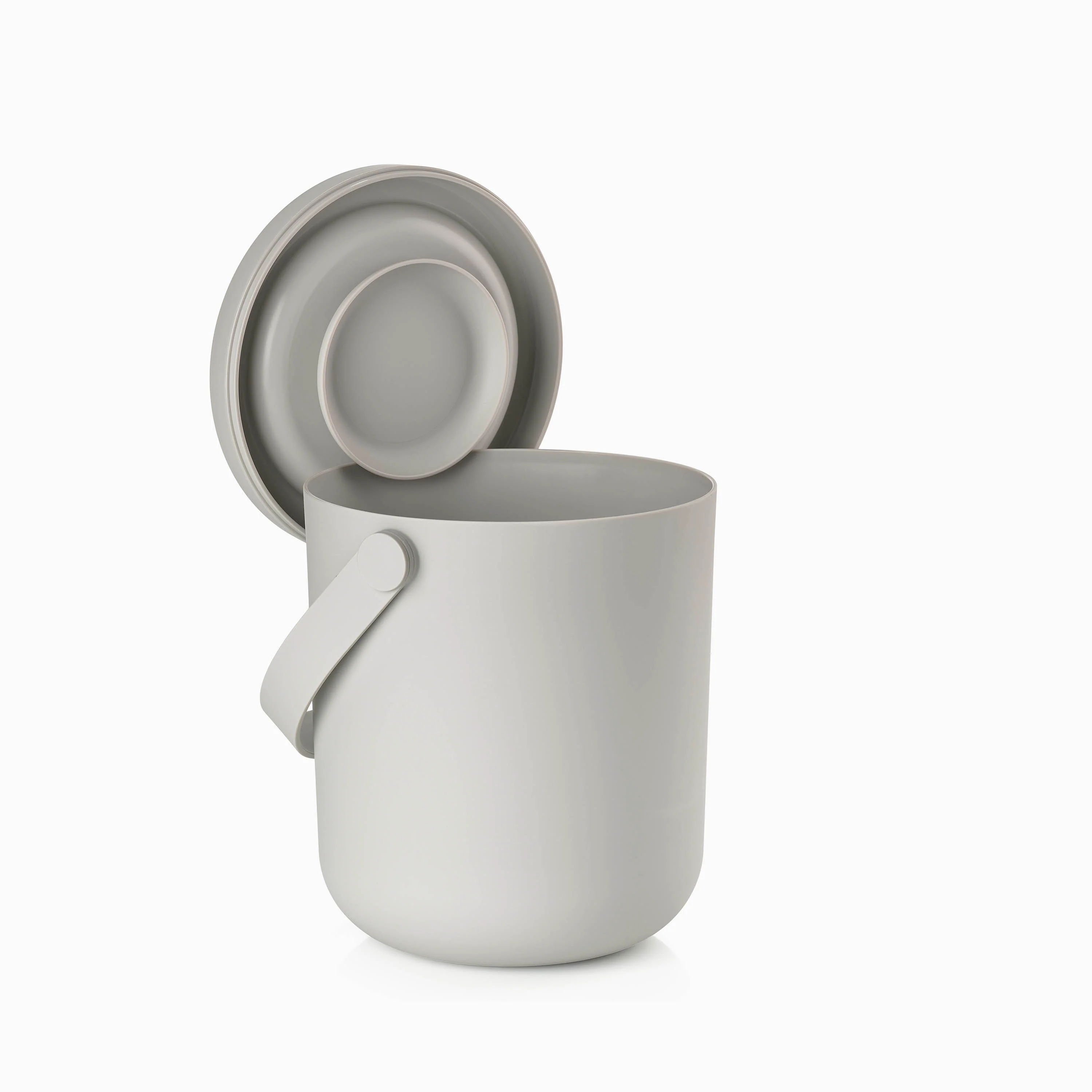 Zone Circular Bin 3L - Warm Grey - Image 3