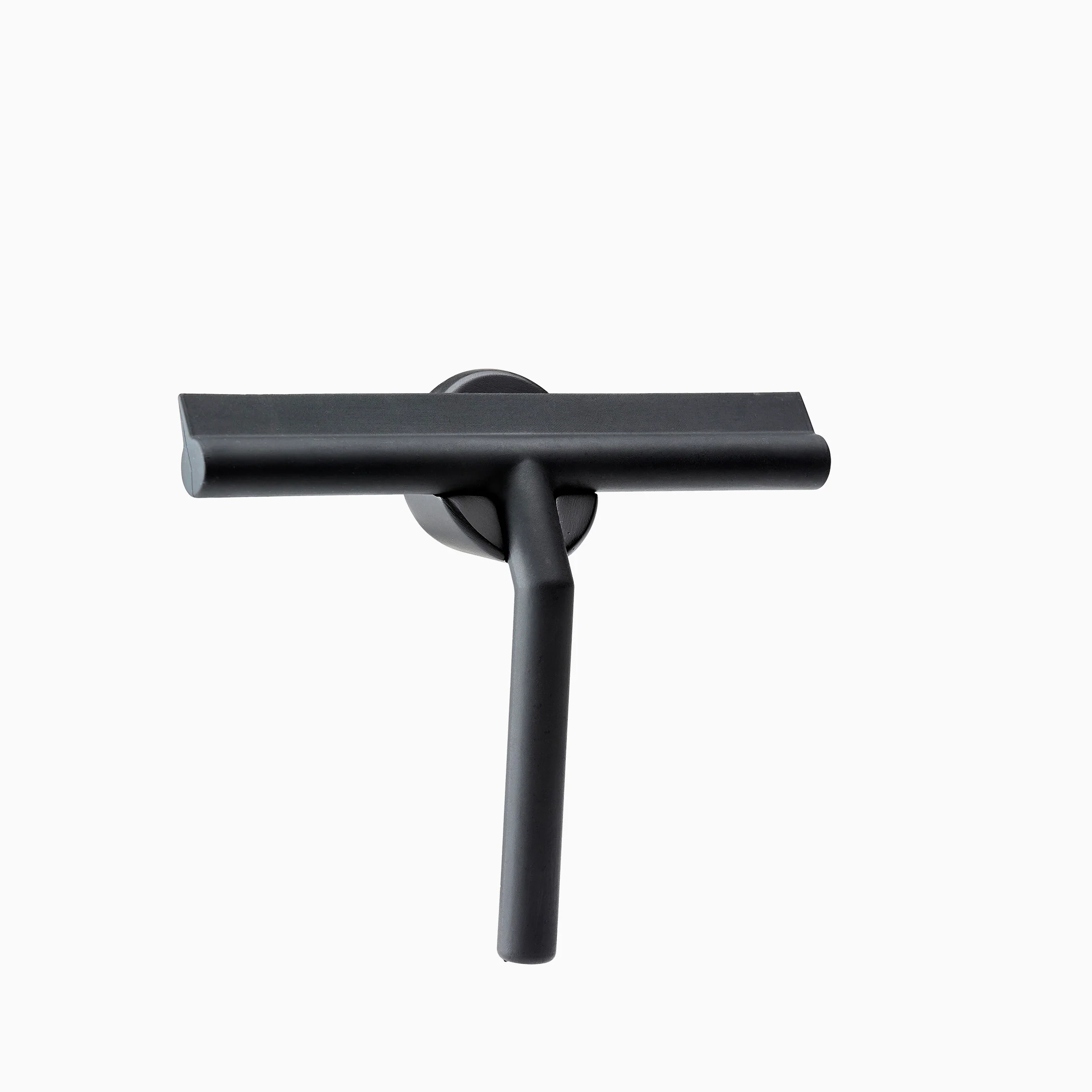 Zone Shower Wiper with Holder - Black