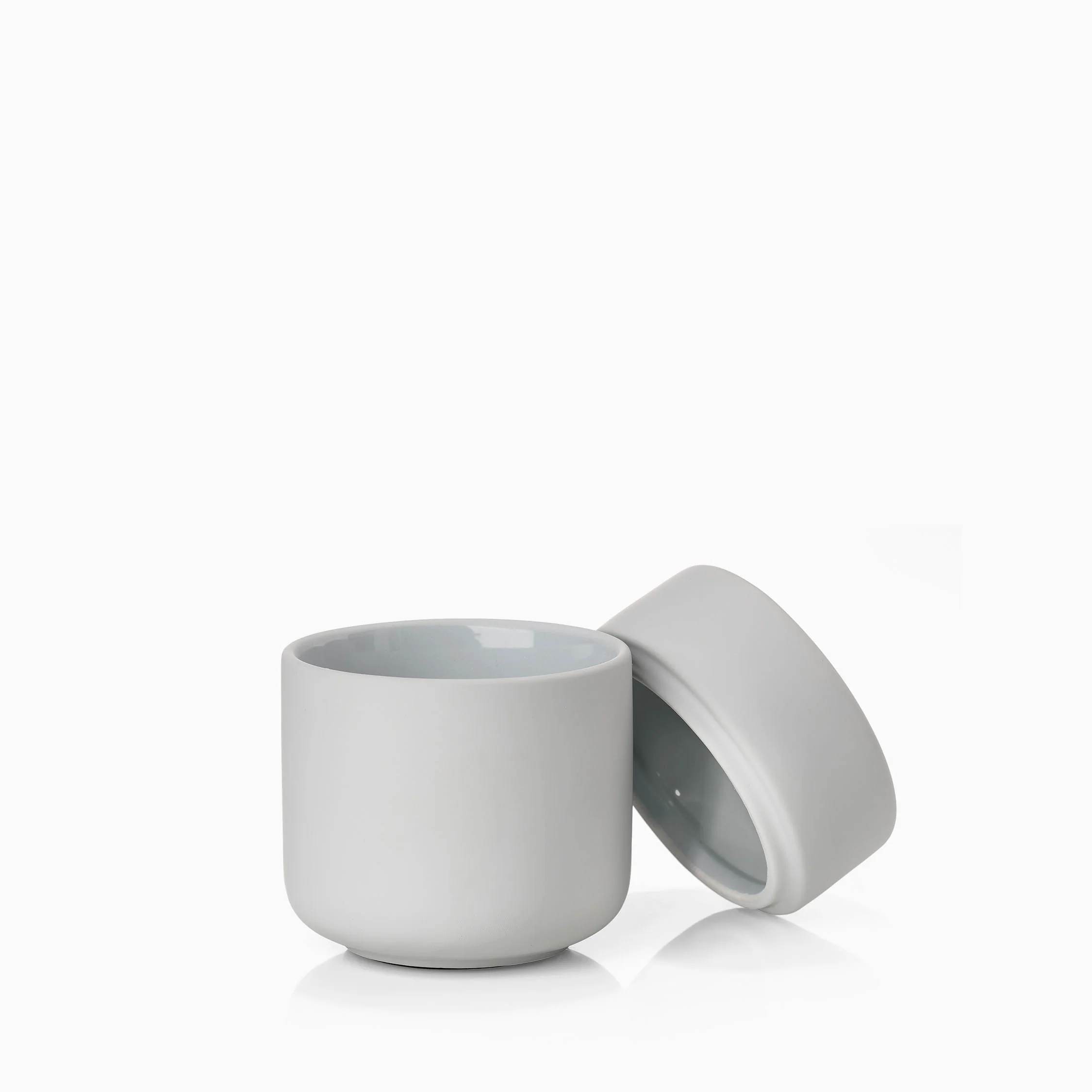 Zone Ume Jar with Lid - Soft Grey - Image 4