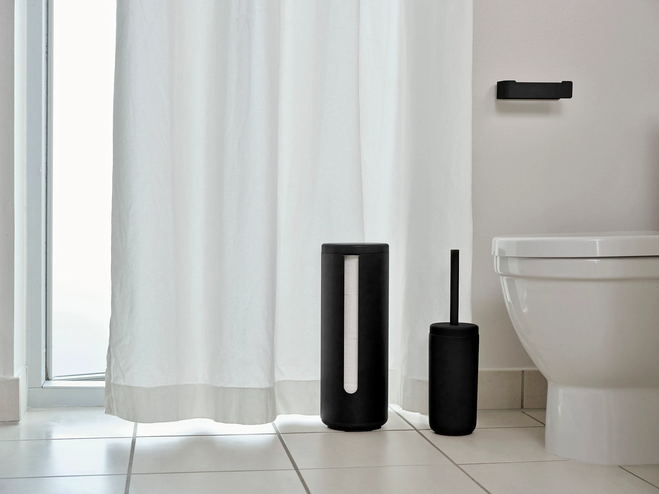 Zone Ume Toilet Paper Storage - Black - Image 2