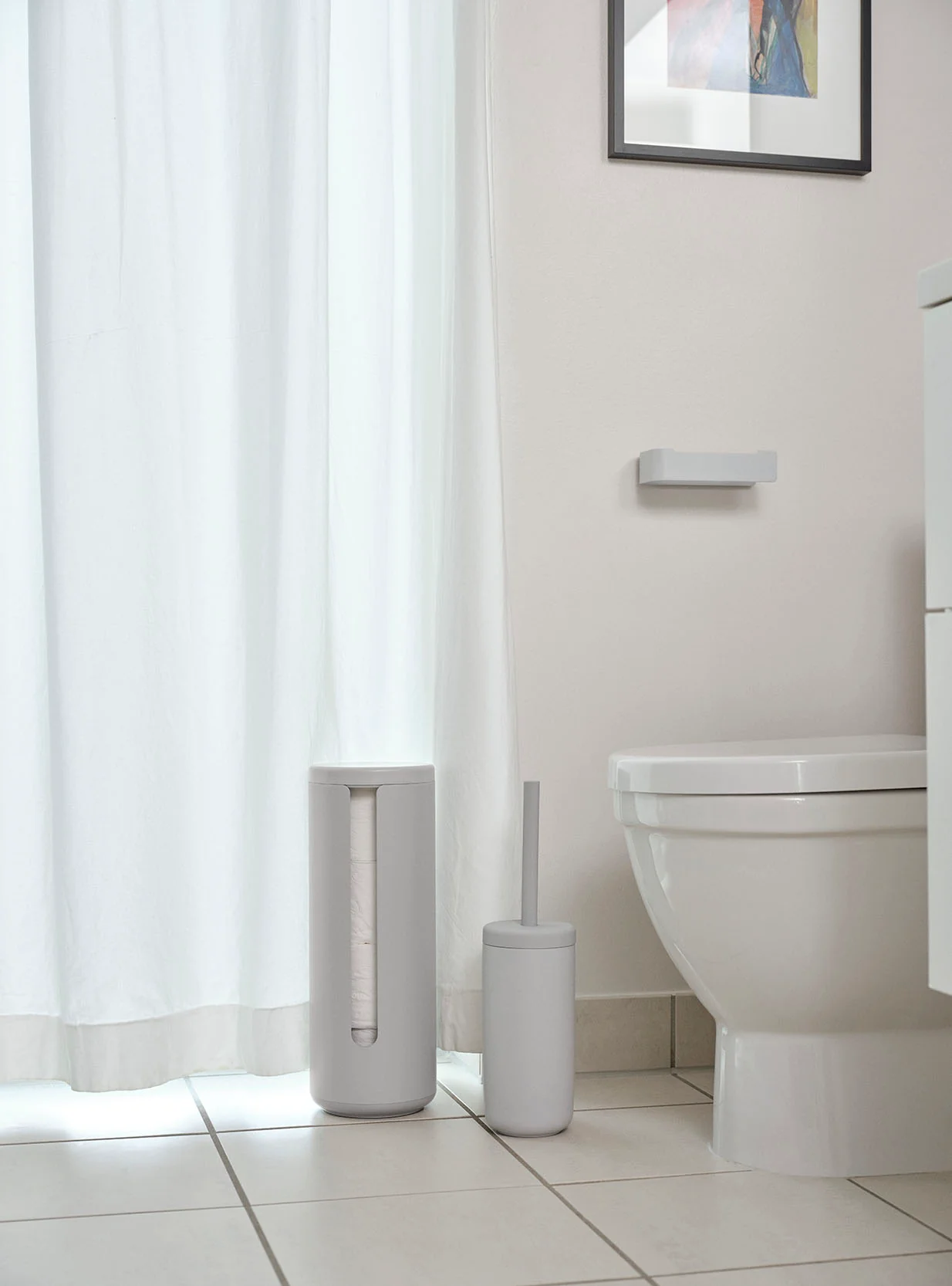 Zone Ume Toilet Paper Storage - Soft Grey - Image 2